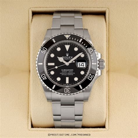 rolex pre owned submariner|2021 rolex submariner for sale.